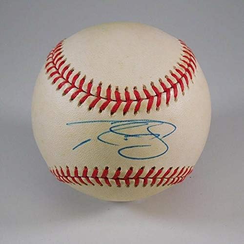 Расел Бранион го потпиша Омлб Бејзбол со холограм Б & Е - автограмирани бејзбол