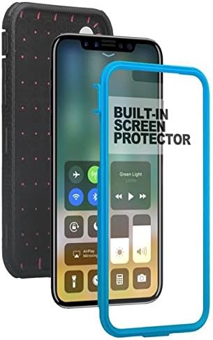 GW случај за Galaxy A10E Clip Clip Holder Kickstand Shock The Phone Case [Вграден заштитник на екранот] компатибилен за Samsung