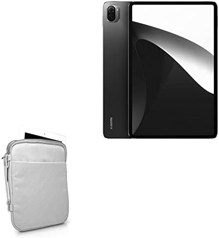 Кутија За кутии Компатибилна Со Xiaomi Pad 5 - Ватиран Торба За Носење, Мека Синтетичка Кожна Обвивка w / Дијамантски Дизајн