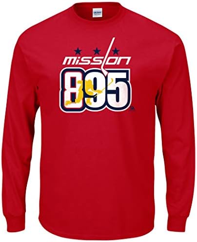 Fansубителите на хокејот во Вашингтон. Мисија 895 црвена маица