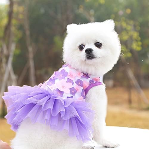 Додатоци за миленичиња Чонг, чипка кучиња фустан, миленичиња свадба роденденски фустани, фустани