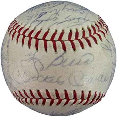 1960 Тимот НА АЛ Шампс Њујорк Јенкис Потпиша Бејзбол Мантија Марис ЈСА 165153-Бејзбол Со Автограм