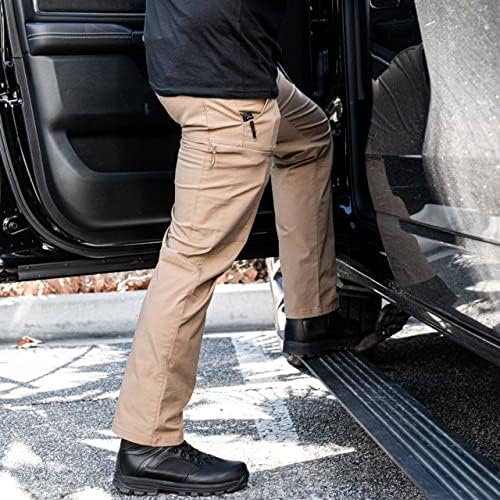 ЛА Полициска опрема за машка тактичка карго панталони, атлетски вклопувани тактички панталони за мажи, 11 џебни лесни панталони
