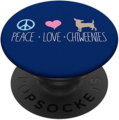 Мировна loveубов и chiweenies, Chiweenie подароци PopSockets PopGrip: Заменлива зафат за телефони и таблети