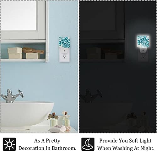 Cerevisiae квасец LED ноќно светло, детски ноќни светла за приклучок за спална соба во wallидна ноќна ламба прилагодлива осветленост за скали во спална соба ходник бебешка
