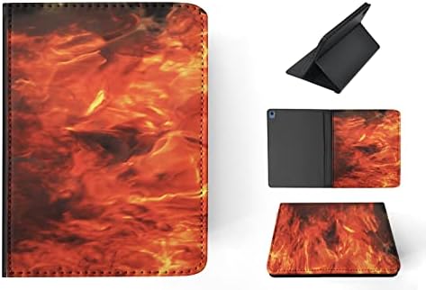 Црвен оган пламен текстура на слика на таблети за таблети за Apple ipad Air / iPad воздух
