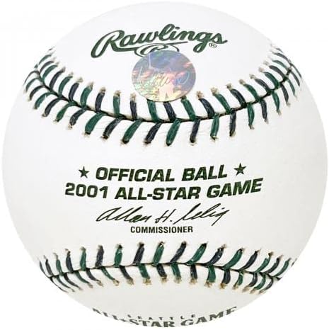 Ичиро Сузуки Сиетл Маринерс потпиша во 2001 година Ол -стар игра Бејзбол Ичиро Холо - автограмирани бејзбол