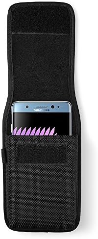 Најлон Вертикална Торбичка Случај Ремен Клип Јамки Футрола ЗА LG G7 ThinQ/LG V35 ThinQ/LG K30 / LG Q Игла/LG Stylo 4 / Motorola Moto Z3 Play/Asus ROG Телефон/Nokia 5.1/2.1 / OnePlus 6