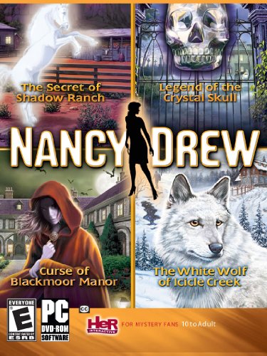Ненси Привлече 4 Пакет-Тајната На Ранчот Во Сенка, Проклетството На Блекмур Манор, Белиот Волк Од Мраз Крик, Легендата За Кристалниот
