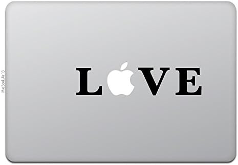 Kindубезна продавница MacBook Air/Pro 11/13 инчи налепница MacBook Love Black M736