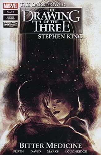 Темна Кула: Цртежот на Три-Горчлив Лек 3 ВФ/НМ; стрип на Марвел | Стивен Кинг