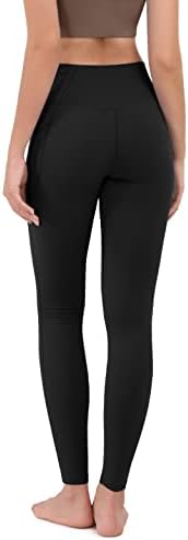 Ододос Камила пети бесплатни лепчиња за кросовер за жени со џебови кои не се гледаат преку тренингот атлетски јога панталони-25/28