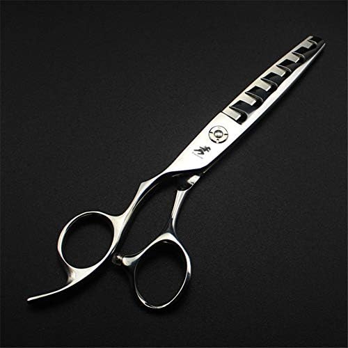 XJPB ножици за сечење на коса со високи ножици со двојна опашка за сечење коса 6.0 ножици за сечење на косата за криви ножици