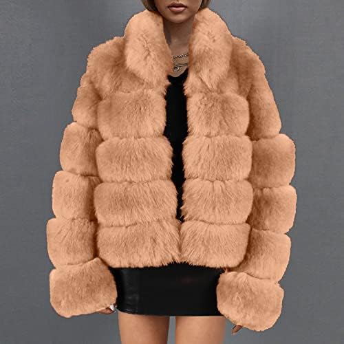 Зимска облека за жени 2022 година Зимски палто јакни со долги ракави Обични кратки топли кадифни палта