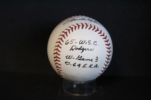 Клод Остин потпишан безбол автограм автограм Auto PSA/DNA AM48534 - Автограмирани бејзбол