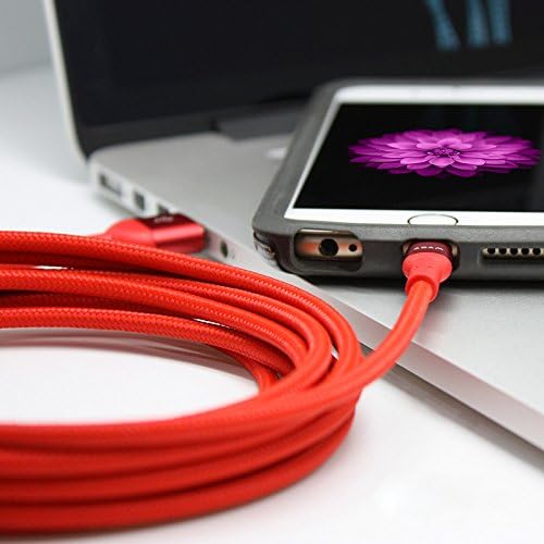 Адам Елементи [iPhone/iPad/iPod/Андроид Компатибилен 2-во-1 Молња &засилувач; Микро USB синхронизација &засилувач; Полнење Рамен
