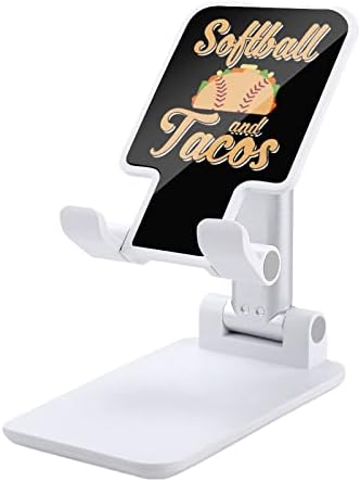 Softball Tacos Мобилен телефон стојат прилагодливи додатоци на држачот за десктоп за десктоп за десктоп