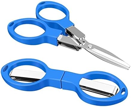Кујнски ножици тешка, преклопни ножици безбедни преносни приклучоци за прицврстувачи на ножици, безбедносни преносни патувања