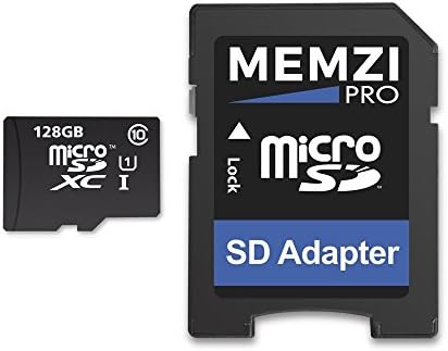 MEMZI PRO 128gb Класа 10 80MB / s Микро SDXC Мемориска Картичка Со Sd Адаптер За Samsung Galaxy J1 Серија Мобилни Телефони