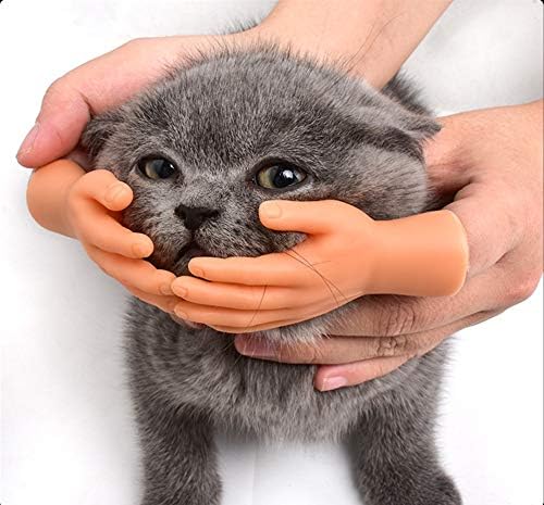 Аомомија Мачка Симпатична Мини Раце Допир Четки За Образи Играчки За Прсти 2 Пара Прсти
