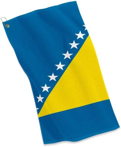 Експреситбест Голф/Спортски Пешкир - Знаме на босна &засилувач; Херцеговина - Босански