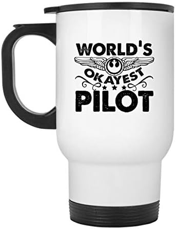 Најубавата Пилотска Кригла За Патување Во светот, Челична Шолја За Кафе