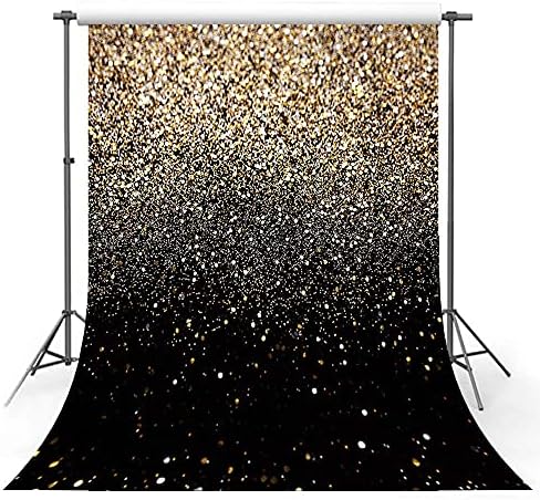 Mehofoto златен сјај секвенк место црна матурска позадина ryвездени небо сјае апстрактна фотографија позадина роденденска забава