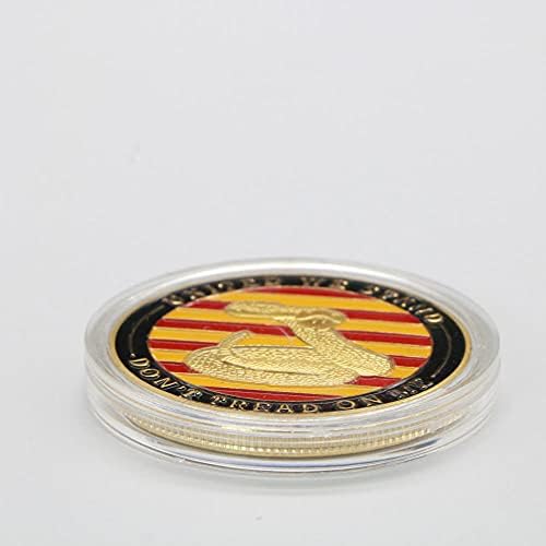 Соединетите држави без змија 1776 Спомен -обележје не се занимаваат со комеморативни монети колекција на подароци монети аматерски