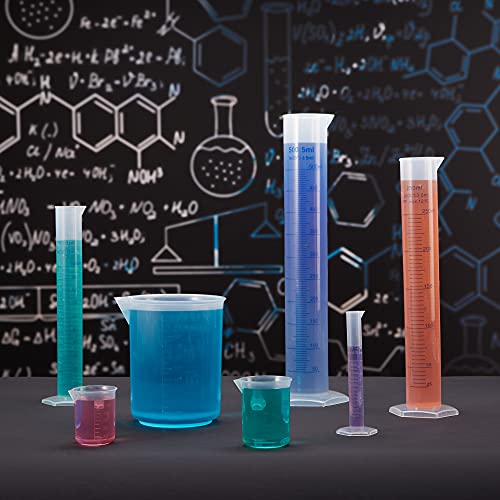 Сет на пластични чаши - Образование, опрема за истражување, индустриски и академски лаборатории - Полипропилен пластика - Опрема