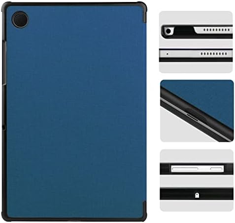 Fanrte SlimShell Case за Samsung Galaxy Tab A8 10.5 2022, супер тенок лесен магнетски држач за магнетски штанд за таблет Samsung